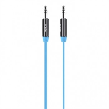 Belkin Cable 3.5mm Macho - 3.5mm Macho, 90cm, Azul - Envío Gratis