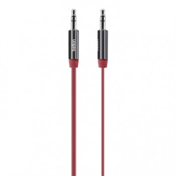 Belkin Cable 3.5mm Macho - 3.5mm Macho, 90cm, Rojo - Envío Gratis