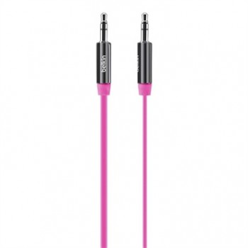 Belkin Cable 3.5mm Macho - 3.5mm Macho, 90cm, Rosa - Envío Gratis