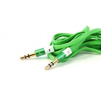 Vorago Cable 3.5mm Macho - 3.5mm Macho, 1.5 Metros, Metálico Verde - Envío Gratis