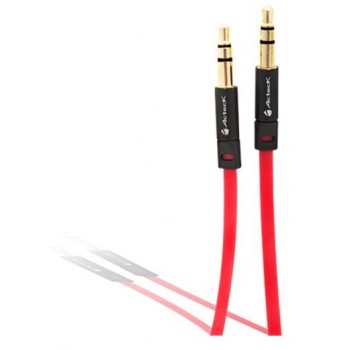 Acteck Cable 3.5mm Macho - 3.5mm Macho, 1.8 Metros, Rojo - Envío Gratis