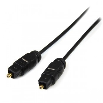 StarTech.com Cable Toslink Macho - Toslink Macho, 4.6 Metros, Negro - Envío Gratis