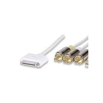Manhattan Cable iLynk 3 x RCA + USB, 1.5 Metros, Blanco - Envío Gratis
