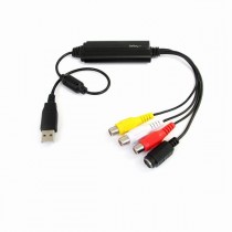 StarTech.com Cable USB A Macho - S-Video/RCA Hembra, 92cm, Negro - Envío Gratis