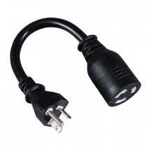 Tripp Lite Cable de Poder NEMA 5-20P Macho - NEMA L5-20R Hembra, 20cm, Negro - Envío Gratis