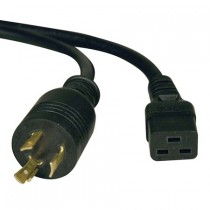 Tripp Lite Cable de Poder para PUD/UPS C19 Coupler Macho - NEMA L6-20P Hembra, 3.05 Metros, Negro - Envío Gratis