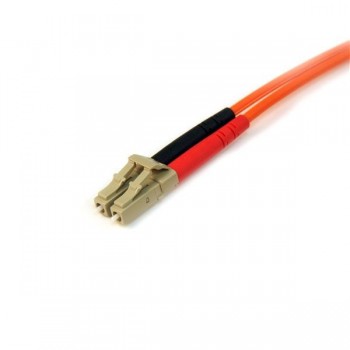 StarTech.com Cable Fibra Óptica OM2 LC Macho - LC Macho, 1 Metro, Naranja - Envío Gratis