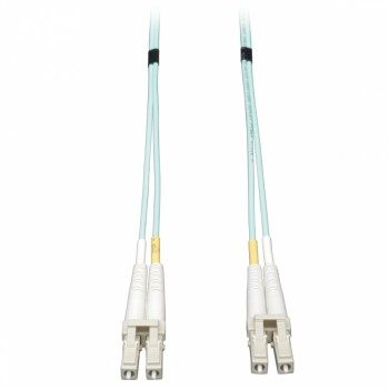 Tripp Lite Cable Fibra Óptica OM3 LC Macho - LC Macho, 15 Metros, Aqua - Envío Gratis