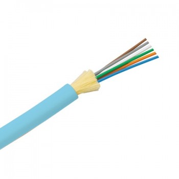 Panduit Cable de Distribución de 6 Fibras OM3, 50/125, 10 Gbit/s, Multimodo, Riser, 30cm, Azul Aqua - Envío Gratis