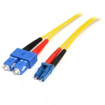 Startech.com Cable Fibra Óptica LC Macho - SC Macho, 9/125, 7 Metro, Amarillo - Envío Gratis