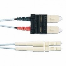 Panduit Cable Fibra Óptica Multimodo OM4 LC Macho - SC Macho, 3 Metros, Azul - Envío Gratis