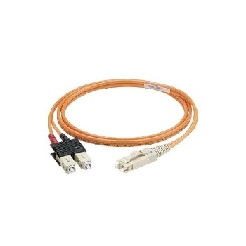 Cable Panduit Fibra Óptica Multimodo OM1 ST Macho - Macho SC, 5 Metros, Naranja - Envío Gratis