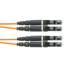 Panduit Cable Fibra Óptica OFNR LC Macho - LC Macho, 1 Metro, Naranja - Envío Gratis