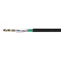 Superior Essex Cable Fibra Óptica OM3 Exterior 6 Hilos, Multimodo, 50/125, Negro - Envío Gratis