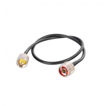 Epcom Cable Coaxial N Macho - UHF Macho, 60cm, Negro - Envío Gratis