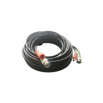 Epcom Cable Coaxial BNC/Power Macho - BNC/Power Macho, 10 Metros, Negro - Envío Gratis