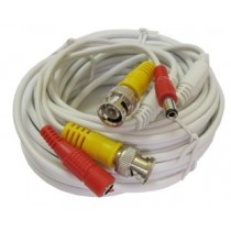 Provision-ISR Cable Coaxial para Video, Macho - Macho, 20 Metros, Blanco - Envío Gratis