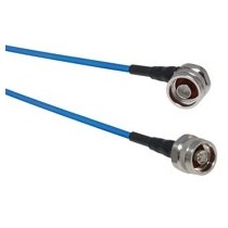 RF Industrues Cable Coaxial Clase N Macho - Clase N Macho en A/R, 1 Metro, Negro/Azul - Envío Gratis