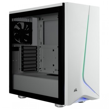 Gabinete Corsair Carbide SPEC-06 RGB con Ventana, LED RGB, Midi-Tower, Mini-ITX/MicroATX/ATX, sin Fuente, Blanco - Envío Gratis