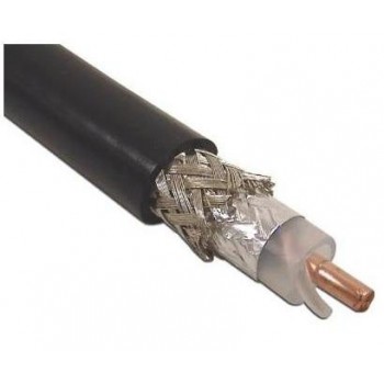 Belden Cable Coaxial RG-8/U, Negro - Envío Gratis