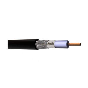 Viakon Cable Coaxial RG59, 152.4 Metros, Negro - Envío Gratis