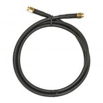 Mikrotik Cable Coaxial SMA Macho - SMA Macho, 1 Metro, Negro - Envío Gratis