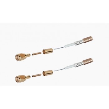 Epcom Cable Coaxial RG-142 SMAI Macho - SMAI Macho, 60cm, Oro - Envío Gratis