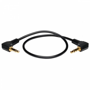 Tripp Lite Cable Auxiliar 3.5mm Macho - Macho, 30cm, Negro - Envío Gratis