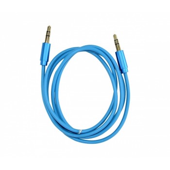 Naceb Cable 3.5mm Macho - 3.5mm Macho, 1 Metro, Azul - Envío Gratis