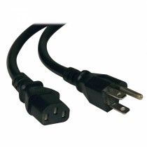 Tripp Lite Cable de Poder NEMA 5-15P Macho - C13 Coupler Hembra, 4.57 Metros, Negro - Envío Gratis