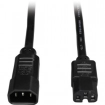 Tripp Lite Cable de Poder C14 Coupler Macho - C15 Coupler Hembra, 1.8 Metros, Negro - Envío Gratis