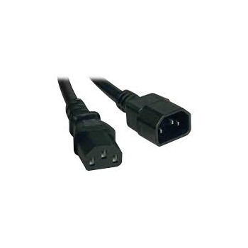 Tripp Lite Cable de Poder para PC C14 Coupler Macho - C13 Hembra Coupler, 2.44 Metros, Negro - Envío Gratis