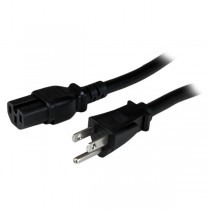 StarTech.com Cable de Poder NEMA 5-15P - C15 Coupler, 1.2 Metros, Negro - Envío Gratis