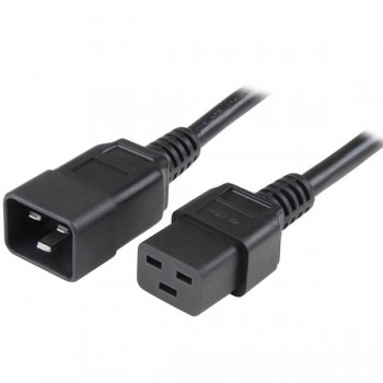 StarTech.com Cable de Poder C19 Macho - C20 Hembra, 91cm, Negro - Envío Gratis