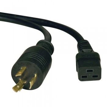 Tripp Lite Cable de Poder para PDU/UPS C19 Coupler Macho - NEMA L6-20P Hembra, 4.3 Metros, Negro - Envío Gratis