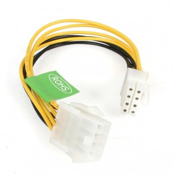 StarTech.com Cable de Poder ATX Macho - Hembra (8-pin), 20cm - Envío Gratis