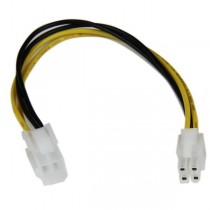 StarTech.com Cable de Poder ATX Macho - Hembra (4-pin), 20cm - Envío Gratis