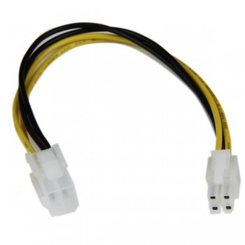 StarTech.com Cable de Poder ATX Macho - Hembra (4-pin), 20cm - Envío Gratis