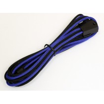 Aerocool Cable de Poder 8-pin Macho - 8-pin Hembra, 45cm, Azul - Envío Gratis