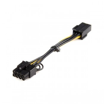 Startech.com Cable de Poder PCI Express 6-pin - 8-pin, 15cm - Envío Gratis