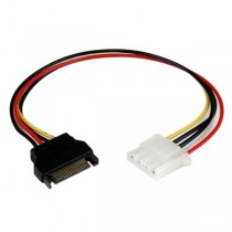 Startech.com Cable de Poder Molex (4-pin) Hembra - SATA, 30cm - Envío Gratis