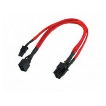 Aerocool Cable de Poder 6-pin Macho - 6-pin Hembra, 40cm, Rojo - Envío Gratis