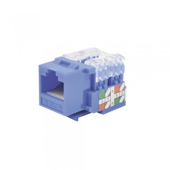 LinkedPRO Conector Jack RJ-45 Cat6e, Azul - Envío Gratis