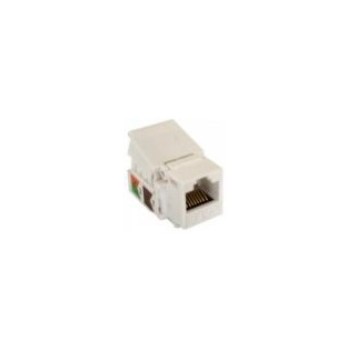 Enson Jack de Red Cat6a, RJ-45, Blanco - Envío Gratis