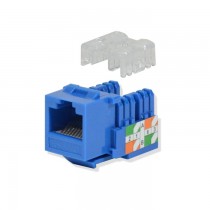 Logico Jack Keystone Cat5e RJ-45 KJ5213, Azul - Envío Gratis