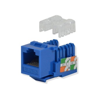 Logico Jack de Red Cat6, RJ-45, Azul - Envío Gratis