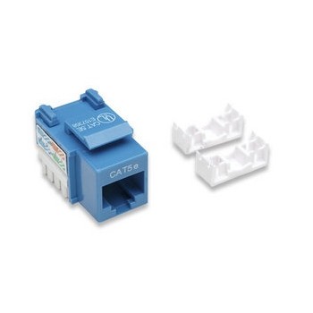 Intellinet Jack Categoría 5e, RJ-45, Azul - Envío Gratis