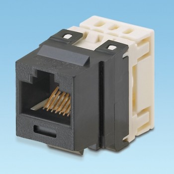 Panduit Jack de Red Cat5e de 8 Posiciones, RJ-45, Gris - Envío Gratis