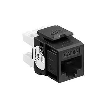 Leviton Jack de Red Cat6a, RJ-45, Negro - Envío Gratis