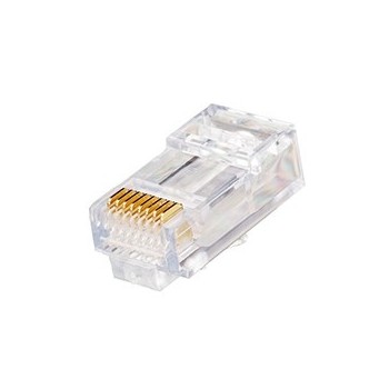 Leviton Jack de Red Cat5e, RJ-45, Transparente - Envío Gratis